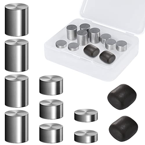 Pinewood Car Derby Weights 4 OZ 3 Size Cylindrical Tungsten Weights & Putty Kit with Case to Speed Up Your Car (4OZ-11P)