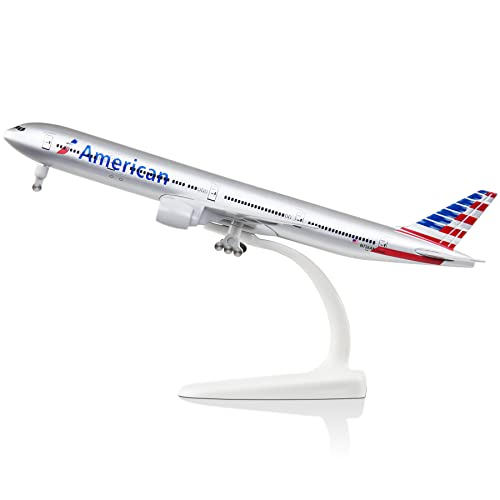 Lose Fun Park 1/300 Diecast Airplanes Model American Plane Model Boeing 777 Model Airplane for Collections & Gifts