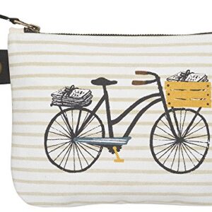 Danica Studio Danica Large Zipper Pouch, Bicicletta