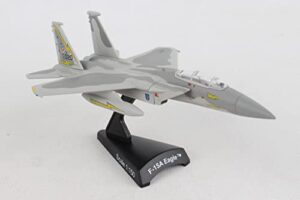 daron postage stamp f-15 eagle 5th fighter interceptor sqn. 1/150 scale, gray