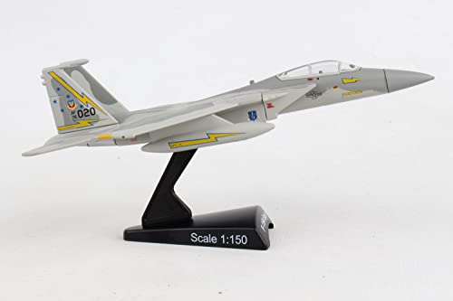 Daron Postage Stamp F-15 Eagle 5th Fighter Interceptor Sqn. 1/150 Scale, Gray