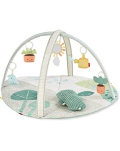 skip hop baby play gym, garden oasis, green multi