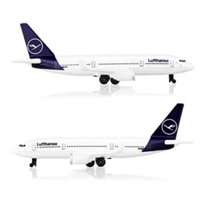 EcoGrowth Model Planes Lufthansa Airplane Model Airplane Toy Plane die-cast Planes for Collection & Gifts for Christmas, Birthday