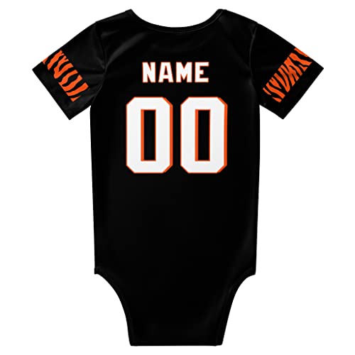 Jarmyice Baby Clothes Custom Name Number Personalized Stuff Customized Design Kids Infant Toddler Apparel Sports Fan Gifts