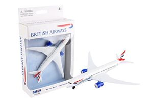 daron worldwide trading british airways 787 single plane rt6005 toy , white