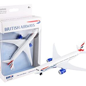 Daron Worldwide Trading British Airways 787 Single Plane Rt6005 Toy , White