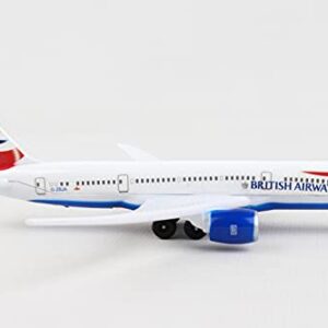 Daron Worldwide Trading British Airways 787 Single Plane Rt6005 Toy , White