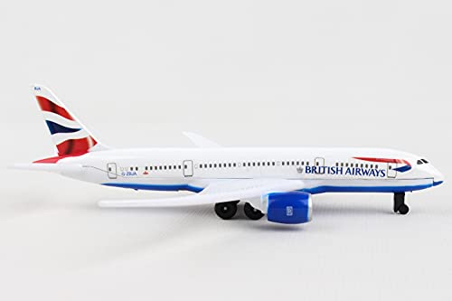 Daron Worldwide Trading British Airways 787 Single Plane Rt6005 Toy , White