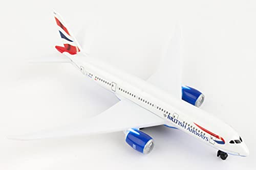 Daron Worldwide Trading British Airways 787 Single Plane Rt6005 Toy , White