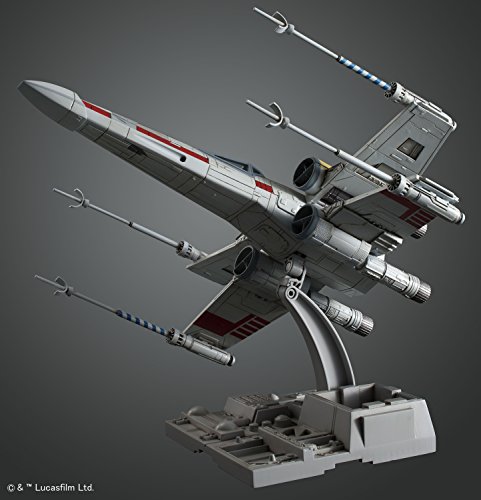 Bandai Hobby Star Wars 1/72 X-Wing Star Fighter Building Kit, Multi, 8" (BAN191406)