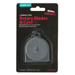 creativegrids 45mm replacement rotary blade 5-pack