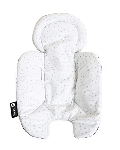 4moms RockaRoo and MamaRoo Infant Insert for Newborn Baby and Infant, Machine Washable, Soft, Plush Fabric, Reversible Design, Maroon