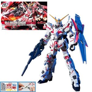 bandai hobby – hguc – 1/144 hguc rx-0 unicorn gundam (destroy mode)