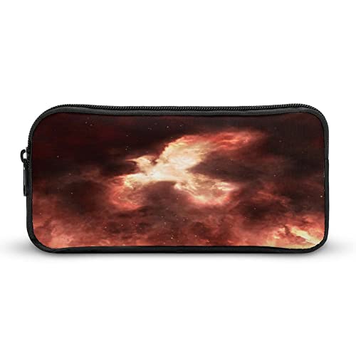 Mythical Firebird Phoenix Pencil Case Pencil Pouch Coin Pouch Cosmetic Bag Office Stationery Organizer