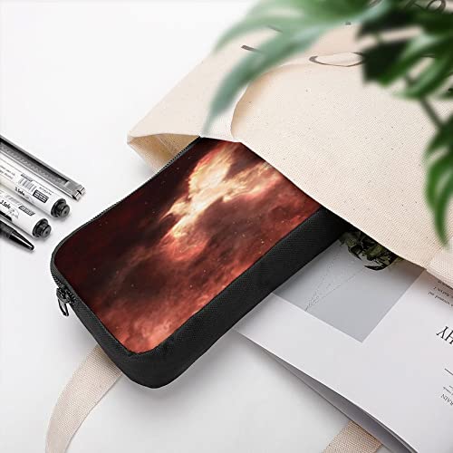 Mythical Firebird Phoenix Pencil Case Pencil Pouch Coin Pouch Cosmetic Bag Office Stationery Organizer