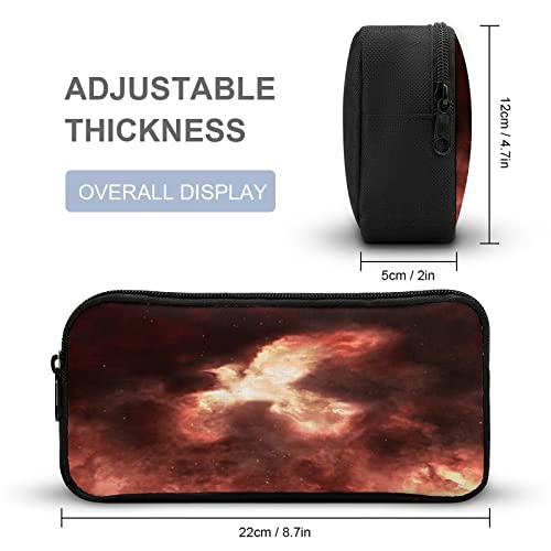 Mythical Firebird Phoenix Pencil Case Pencil Pouch Coin Pouch Cosmetic Bag Office Stationery Organizer