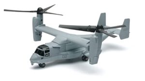 new-ray 26113 “bell boeing v-22 osprey model military helicopter, original version grey