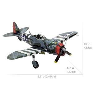 Metal Earth P-47 Thunderbolt 3D Metal Model Kit Fascinations