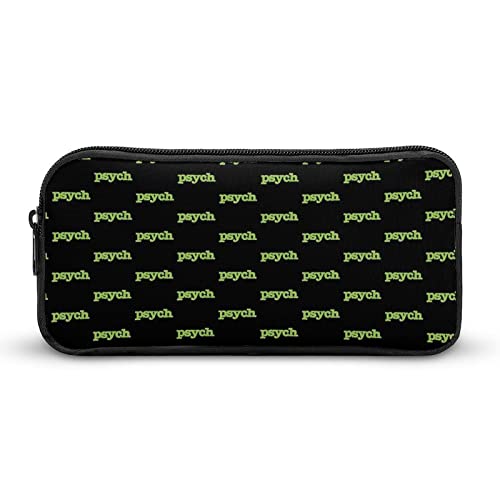 Psych Design Pencil Case Pencil Pouch Coin Pouch Cosmetic Bag Office Stationery Organizer