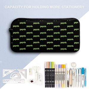 Psych Design Pencil Case Pencil Pouch Coin Pouch Cosmetic Bag Office Stationery Organizer