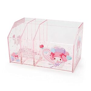 sanrio 055913 my melody glitter clear cosmetic organizer