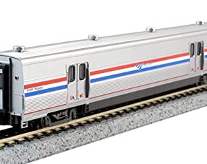 Kato USA Model Train Products N Amtrak Viewliner II Baggage Phase III Heritage #61015 156-0958