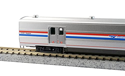 Kato USA Model Train Products N Amtrak Viewliner II Baggage Phase III Heritage #61015 156-0958