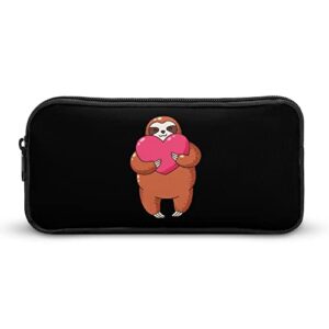 cute sloth1 pencil case pencil pouch coin pouch cosmetic bag office stationery organizer