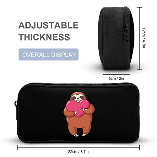 Cute Sloth1 Pencil Case Pencil Pouch Coin Pouch Cosmetic Bag Office Stationery Organizer