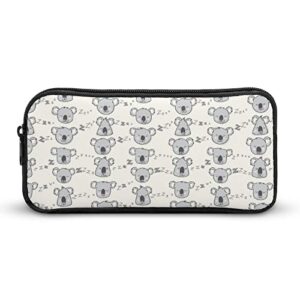 sleeping koalas pencil case pencil pouch coin pouch cosmetic bag office stationery organizer