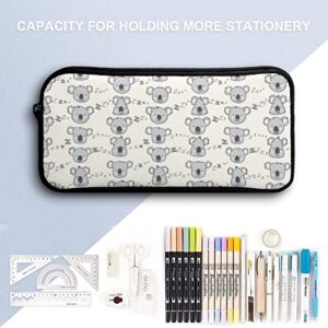 Sleeping Koalas Pencil Case Pencil Pouch Coin Pouch Cosmetic Bag Office Stationery Organizer