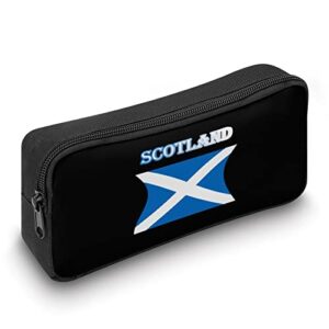 Scotland Flag Pencil Case Pencil Pouch Coin Pouch Cosmetic Bag Office Stationery Organizer