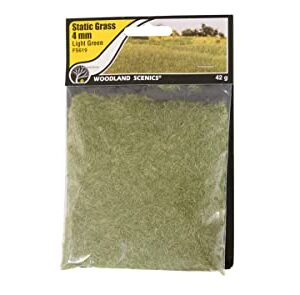 Woodland Scenic Static Grass 4mm-Light Green -FS619