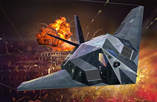 Revell 03899 F-117 F-117A Nighthawk Stealth Fighter, Multi Colour, 1: 72 Scale