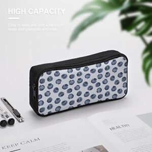 Blueberry Pencil Case Pencil Pouch Coin Pouch Cosmetic Bag Office Stationery Organizer