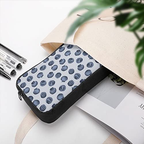 Blueberry Pencil Case Pencil Pouch Coin Pouch Cosmetic Bag Office Stationery Organizer