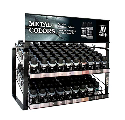 Vallejo Acrylics Metak Dark Aluminium 32ml Model Kit