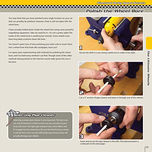 Pinewood Derby Speed Secrets: Design and Build the Ultimate Car (Fox Chapel Publishing) 7 Ready-to-Cut Patterns; Illustrated, Easy-to-Follow Instructions; Tips & Techniques to Build 3 Levels of Car