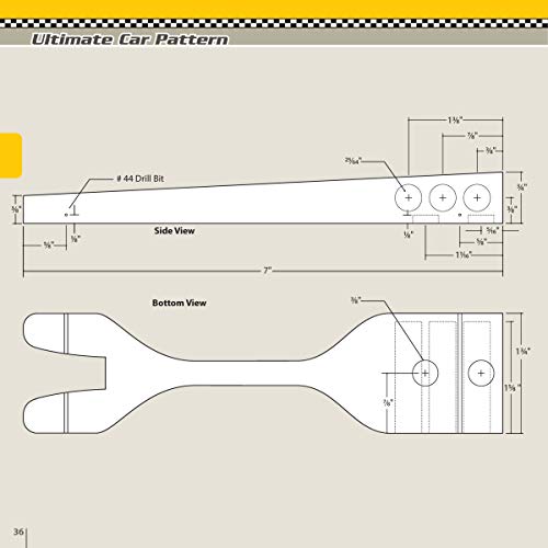 Pinewood Derby Speed Secrets: Design and Build the Ultimate Car (Fox Chapel Publishing) 7 Ready-to-Cut Patterns; Illustrated, Easy-to-Follow Instructions; Tips & Techniques to Build 3 Levels of Car