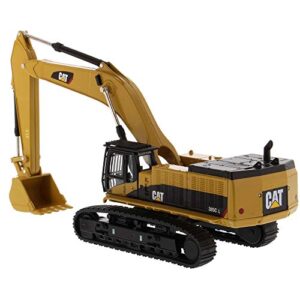 1:64 Caterpillar 385C L Hydraulic Excavator - Construction Metal Series by Diecast Masters - 85694 - Play & Collect - Functioning Boom, Arm, and Bucket - Made of Diecast Metal with Some Plastic Parts