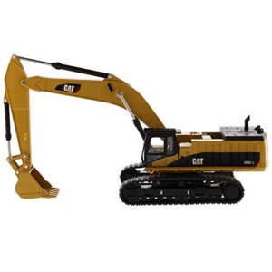 1:64 Caterpillar 385C L Hydraulic Excavator - Construction Metal Series by Diecast Masters - 85694 - Play & Collect - Functioning Boom, Arm, and Bucket - Made of Diecast Metal with Some Plastic Parts