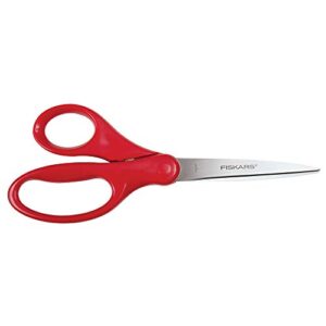 fiskars 01-005358r back to school supplies graduate adult scissors, 8 inch, color received may vary