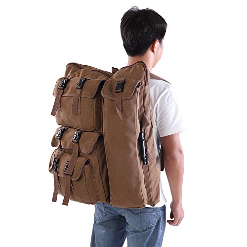 Middle 4K Canvas Drawing Board Bag, Artist Portfolio Backpack Bag Multi-functional Sketchpad Art Bag for Drawing Sketching