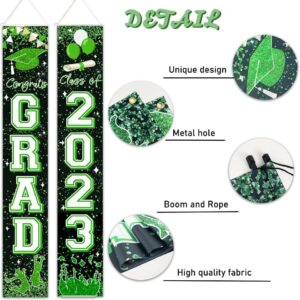 Congrats Graduation Banner Party Supplies,Graduation Party Decorations 2023,Class of 2023 Graduation Hanging Flag Porch Sign for Any Schools or Grades,Graduation Banners Party Backdrop Door Sign