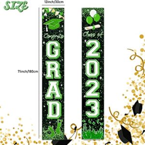 Congrats Graduation Banner Party Supplies,Graduation Party Decorations 2023,Class of 2023 Graduation Hanging Flag Porch Sign for Any Schools or Grades,Graduation Banners Party Backdrop Door Sign