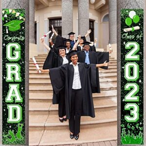 Congrats Graduation Banner Party Supplies,Graduation Party Decorations 2023,Class of 2023 Graduation Hanging Flag Porch Sign for Any Schools or Grades,Graduation Banners Party Backdrop Door Sign