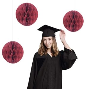 Graduation Decorations 2023 Maroon Grad Burgundy Silver Black Maroon Grad Burgundy Silver Black Balloon Congrats Banner 2023 Burgundy Graduation Party Supplies