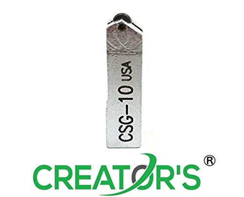 Creator's Replacement Cutting Head Blade Wheel CSG-10 USA for Creator's Products. Bottle Cutter, Strip Pro, Cutter's Mate, CM Mini, CM Plus, Flying Beetle, Circle Pro 12/24. May Be Substituted For Toyo TC-10