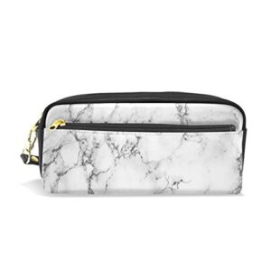 wozo hipster marble stone pen pencil case makeup cosmetic pouch case travel bag