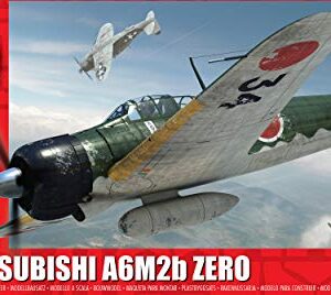 Airfix A01005 Mitsubishi Zero Model Building Kit, 1:72 Scale, Navy